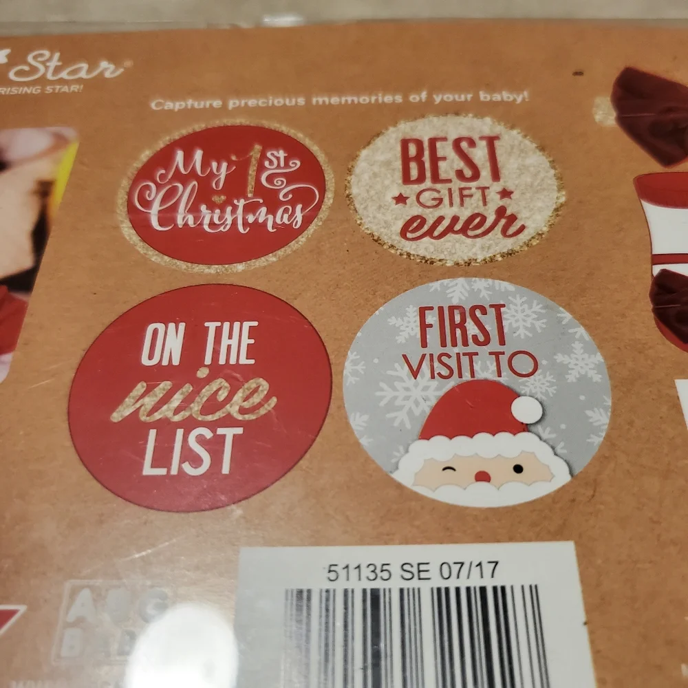 Rising Star Christmas Milestones Set 6 Piece Set